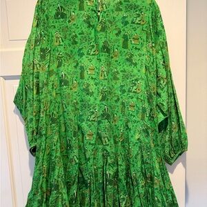 RHODE Ella Dress in Asian Toile Print